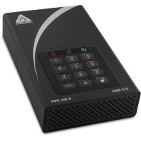 Apricorn Aegis Padlock DT ADT-3PL256F-18TB - hard drive - 18 TB - USB 3.2 Gen 1 - TAA Compliant
