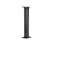 Panduit Floor Raceway 4-Channel Table Leg Transition Black AFR4TBLGBL