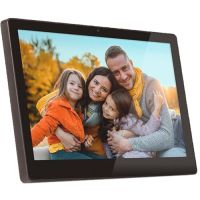 Aluratek AFT11F 11.6" Wi-Fi Digital Photo Frame with Live Video Chat, Touchscreen, and 16GB Built-In Memory