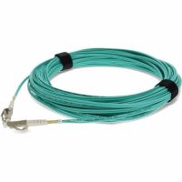 ADD-ON AJ838A-AO 30M LC TO LC AQUA OM3 DUPLEX OFNR (RISER-RATED) FIBER PATCH CABLE