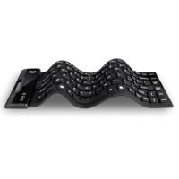 Adesso 87-Keys Antimicrobial Waterproof Flexible Keyboard - AKB-212UB