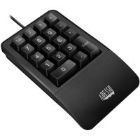 Adesso AKB-618UB Antimicrobial Waterproof Numeric Keypad with Wrist Rest Support