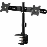 AMER AMR2C Dual Monitor Clamp Mount Max 24 inch