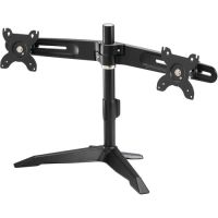 Amer AMR2SU Adjustable Monitor Mount, Up to 24", Black