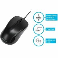TARGUS AMU80US USB OPTICAL MOUSE (3 BUTTON), DESIGNED FOR BOTH LEFT AND RIGHT-HANDED USERS