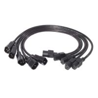 APC AP9890 POWER CORDS , INPUT CONNECTIONS: IEC-320 C14 , CORD LENGTH: 2 FEET ( 0.61 ME