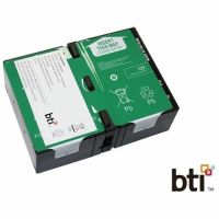 BATTERY TECHNOLOGY APCRBC124-SLA124 REPLACEMENT UPS BATTERY CARTRIDGE FOR APC BX1500M BR1200G-FR BR