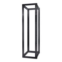 APC AR204A - NETSHELTER 4 POST OPEN FRAME RACK - BLACK