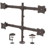 StarTech Desk Mount Steel Quad Monitor Arm for 13" to 27" Monitors - ARMQUAD