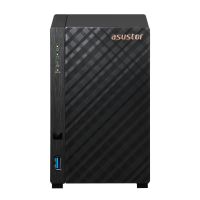 ASUSTOR AS1102TL DRIVESTOR 2 LITE AS1102TL 2 BAY NAS, QUAD-CORE 1.7GHZ CPU, 1GBE PORT, 1G