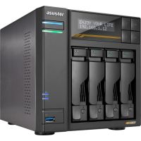 ASUSTOR AS6804T LOCKERSTOR 4 GEN3 AS6804T 4 BAY NAS, QUAD-CORE 2.3GHZ CPU, DUAL USB 4 PO
