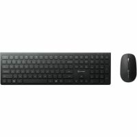 ALOGIC ASKBT3WC ECHELON USB-C RECHARGEABLE BLUETOOTH FULL SIZE KEYBOARD FOR US WIN (BLACK) + MOU