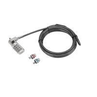 Targus Defcon 3-in-1 Universal Cable Lock Black ASP86GLX-S