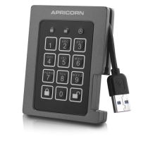 Apricorn Aegis Padlock SSD ASSD-3PL256-2TBF - SSD - 2 TB - USB 3.0