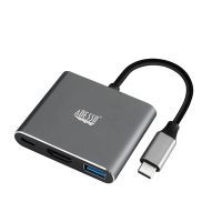 Adesso AUH4010 3-IN-1 USB-C Multi-Port Docking Station (TAA Compliant)