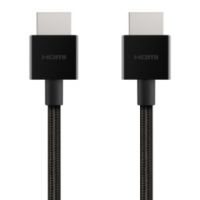 Belkin Ultra High Speed - HDMI cable - HDMI male to HDMI male - 6.6 ft - black - AV10176BT2M-BLK