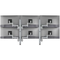 ATDEC AWMS-6-46275-H-S HEX MOUNT WITH TWO POSTS SILVER