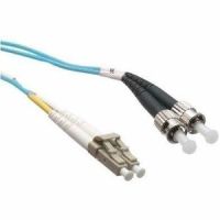 AXIOM AXG94537 LC/ST MULTIMODE DUPLEX OM3 10G 50/125 FIBER OPTIC CABLE 2M TAA-COMPLAIN