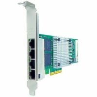 AXIOM AXG95718 10/100/1000MBS QUAD PORT RJ45 PCIE X4 NIC CARD - AXG95718 - TAA COMPLIANT