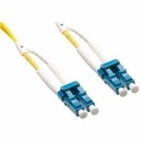 AXIOM AXG96198 LC/LC 50/125 OS2 OFNR .5M SM FIBER OPTIC PATCH CABLE