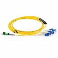 AXIOM AXG96667 MPO-4 LC OS2 BREAKOUT CABLE 8M