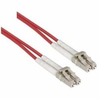 AXIOM AXG96874R LC/LC MULTIMODE DUPLEX OM3 10G 50/125 FIBER OPTIC CABLE 0.5M (RED) TAA