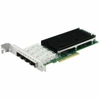 AXIOM AXG98797 10GBS QUAD PORT SFP+ PCIE 3.0 X8 NIC CARD - TAA COMPLIANT: AX-E38QP-SFP+