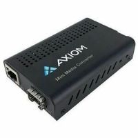 AXIOM AXG99509 TAA MINI 100MBS RJ45 TO 100BASE-FX MEDIA CONVERTER - MMF, LC, 2KM, 1310NM