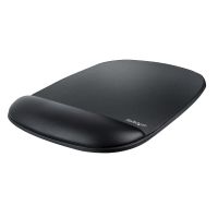 StarTech B-ERGO-MOUSE-PAD Mouse Pad with Hand Rest, 6.7x7.1x 0.8in (17x18x2cm), Ergonomic Mouse Pad w/Wrist Support, Non-Slip TAA