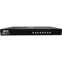 Tripp Lite by Eaton Secure KVM Switch B002-DP1AC8-N4, 8-Port, Single Head, DisplayPort to DisplayPort, 4K, NIAP PP4.0, Audio, CAC, TAA