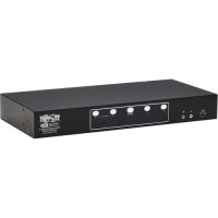 EATON TRIPP LITE SERIES B006-DP2UA4 4-PORT DISPLAYPORT DUAL-DISPLAY KVM SWITCH - 4K 60 HZ, U