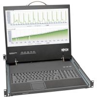 EATON TRIPP LITE SERIES B021-000-19-SH 1U RACK-MOUNT CONSOLE WITH 19-IN. LCD, SHORT-DEPTH; TAA