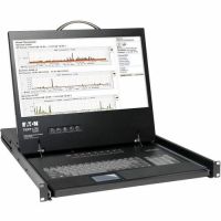 Eaton Tripp Lite Series B040-008-19 NetController 8-Port 1U Rack-Mount Console KVM Switch with 19-in. LCD, TAA