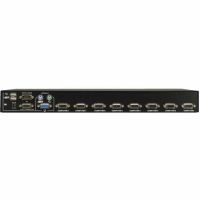 EATON TRIPP LITE SERIES B042-008 8-PORT 1U RACK-MOUNT USB/PS2 KVM SWITCH WITH ON-SCREEN