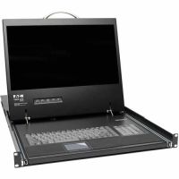 Eaton Tripp Lite Series B070-016-19-IP2 NetCommander 16-Port Cat5 KVM over IP Switch 19in LCD 2 Remote + 1 Local User 1U Rack-Mount TAA