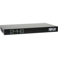 Eaton Tripp Lite Series B072-016-IP2 NetCommander 16-Port Cat5 KVM over IP Switch - 2 Remote + 1 Local User, 1U Rack-Mount, TAA