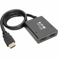 EATON TRIPP LITE SERIES B118-002-UHDINT 2-PORT HDMI SPLITTER - UHD 4K, INTERNATIONAL AC ADAPTER