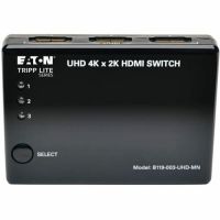 EATON TRIPP LITE SERIES B119-003-UHD-MN 3-PORT HDMI MINI SWITCH WITH REMOTE CO