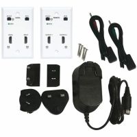 EATON TRIPP LITE SERIES B127A-2A1-FHFH HDMI OVER CAT6 EXTENDER KIT, WALLPLATE, 4K 60HZ, HDR, DU