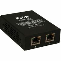 EATON TRIPP LITE SERIES B132-002A-2 2-PORT VGA OVER CAT5/6 SPLITTER/EXTENDER, BOX-STYLE TRAN