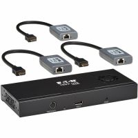 EATON TRIPP LITE SERIES B156E-003-H8K-K 3-PORT DISPLAYPORT TO HDMI SPLITTER/EXTENDER KIT OVER CA