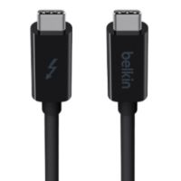 Belkin Thunderbolt 3 Cable (USB-C to USB-C) (3.3-ft/1-m) (USB Type-C) - B2B147-1M-BLK