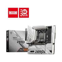 MSI B650M Project Zero AM5 Micro-ATX Motherboard (White)