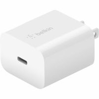 Belkin BBC005-WH-2PK 20W Portable USB-C Wall Charger - 1xUSB-C - Fast Charging - Power Adapter - White (2 Pack)