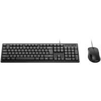 Belkin BBZ014tt Wired Keyboard and Mouse Combo for Windows OS - Full Size Keyboard w/ Number Pad - Black