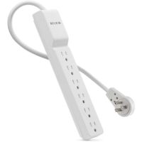 Belkin 6 Outlet Home/Office Surge Protector rotating plug 8' cord - BE106000-08R