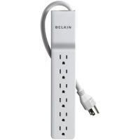 Belkin 6 Outlet Home/Office Surge Protector - BE106000-2.5