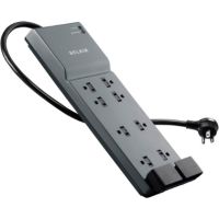 Belkin 8 Outlet Home/Office Surge Protector with telephone protection - BE108200-06