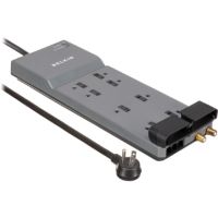 Belkin 8 Outlet Home/Office Surge Protector with coxial protection - BE108230-06