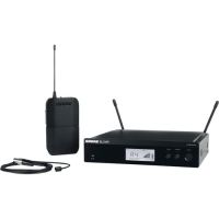 SHURE INCORPORATED BLX14R/W93-J11 INSTRUMENT SYSTEM WITH (1) BLX4R WIRELESS RECEIVER, (1) BLX1 BODYPACK TRANSMITTE